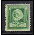 864 1c Henry Longfellow Fine MNH KA2483