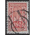 Mi 382: 180 Kr. red Definitive Stamp: Corn (Agr...