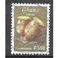 GHANA 1995 Drums OBLITERE ( USED )
