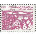 NICARAGUA, Coffee, violet 1983, $8