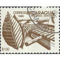 NICARAGUA, Tobacco, brown 1986, $1