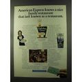 1973 Holiday Inn Ad - American Express Knows