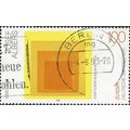 GERMANY, Europa, CEPT, Modern Art, yellow 1993, 100pf