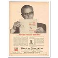BANK OF MONTREAL 1959 manager John A Baines gui...