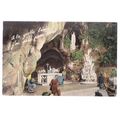 THE MASSABIELLE GROTTO, LOURDES, FRANCE used po...