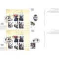 Jane Eyre Set Of 4 Special Benham Postmark Post...