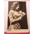 MISS EVELYN MILLARD . actress. used antique pos...