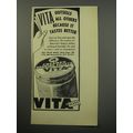1955 Vita Creamed Herring Fillets Advertisement