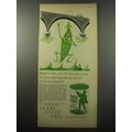 1955 Green Giant Peas Advertisement - What's the use of being a pea