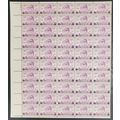 782, MNH 3¢ Arkansas Centennial Sheet of 50 Pos...
