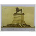 PIEDESTAL DU LION,WATERLOO, BELGIUM, 1909, Post...