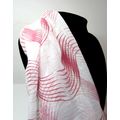 Beautiful White and Pink Wave Design Elegant 10...