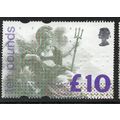 Sg1658 £10 Britannia fine used (bsc 4)