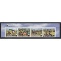 Guinea-Bissau WWF Defassa Waterbuck Top Strip o...