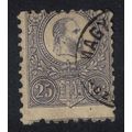 Hungary Emperor Franz Josef I 25k lilac 1871 Ca...