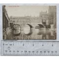 vintage postcard Pulteney Bridge, Bath