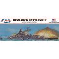 1/618 Bismarck German Battleship 16" Plastic Mo...