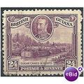 British Guiana 1934 SG294 24c Purple Very Fine ...