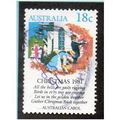 AUS 1981 18c 'CHRISTMAS' FINE USED (EBID14-854)