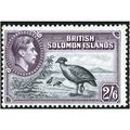 British Solomon Islands KGVI 1939 2/- 6d Black ...