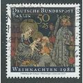 BERLIN -1986 50pf+ 25 'CHRISTMAS' FINE USED (EB...
