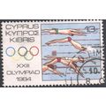 Cyprus 1984 - SG637 - 13c - "Olympic Games Los ...