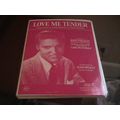 ELVIS PRESLEY..SHEET MUSIC..LOVE ME TENDER....