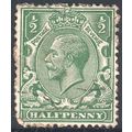 GB 1912 - KGV - SG418 - ½d green - used
