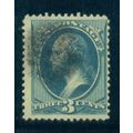 Used 184 3c George Washington Barely Clears M00478