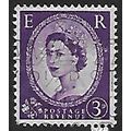 SG 520: 3d. deep lilac Definitive: Elizabeth II...