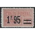 France Pa Mi 29 (no gum): 1 Fr. 95. on 15 c.. c...