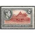 Solomon Islands 1939 SG63 2d Orange-Brown & Bla...