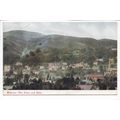 Malvern The Town and Hills Worcestershire 1905 Postcard