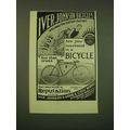 1902 Iver Johnson Bicycles Ad - will hold the h...