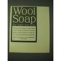 1900 Swift and Company Wool Soap Ad - Wool Soap...