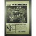 1955 Hi-Standard Sentinel Revolver Ad - First 9...