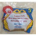 1997 McDonalds Animal Pals #5 Brown Bear Mint i...