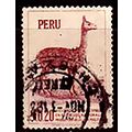 Peru 1952 Local Motives Llama 20c Used Stamp