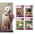 SOLOMON ISLANDS 2014 SHEET MNH DOGS PERROS CHIE...
