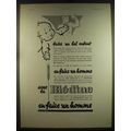 1934 Bledine Baby Cereal Ad - in French - faire...