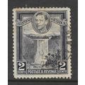 BRITISH GUIANA 1938 2c VIOLET KAIETEUR FALLS SG...