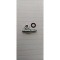 Vestal Side opening door lock pin + Nut + washer
