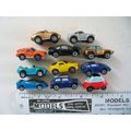 N Scale Mixed Manufacturer Automobile Lot of 11...