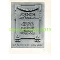 French & Co, Advert, NY, USA, Book Illustration...