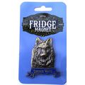 TIMBER WOLF ANTIQUE STYLE FRIDGE MAGNET HEAVY D...