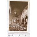 vintage postcard Leicester Cathedral Interior