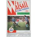 1994 programme Walsall v. Wycombe Wanderers