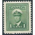 Canada 1942 SG375 1c Green Mounted Mint .. ..