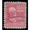 Used 829 25c William McKinley Fine M08131