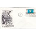 Louisiana United States 1976 State Flags FDC Wa...